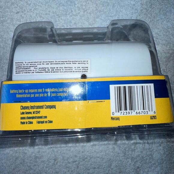 NIP Sealed Acurite Digital Alarm Clock White Electric Model 66703 - Picture 3 of 6